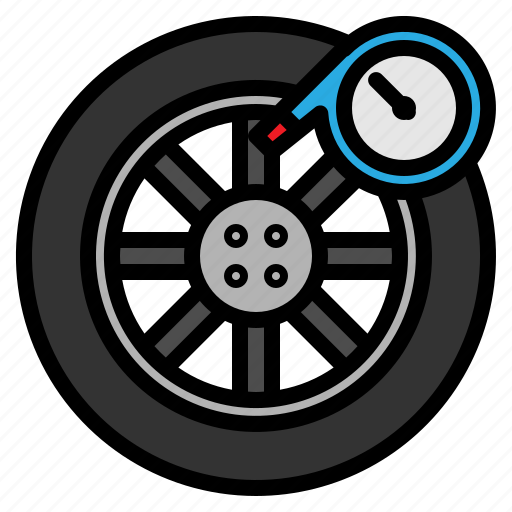 Air, meter, part, wheel icon - Download on Iconfinder