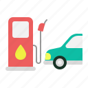 vehicle, car, transportation, transport, automotive, gas, fuel, station, automobile