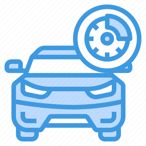 Disc, brake, break, car, vehicle, automobile icon - Download on Iconfinder