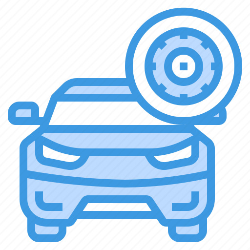 Tire, wheel, car, vehicle, automobile icon - Download on Iconfinder