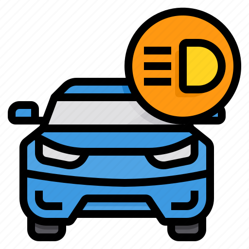 Car, light, headlight, vehicle, automobile icon - Download on Iconfinder