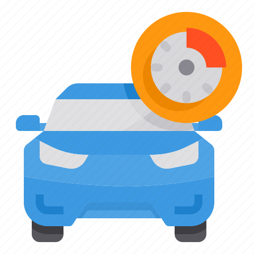 Disc, brake, break, car, vehicle, automobile icon - Download on Iconfinder