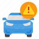 warning, alert, car, vehicle, automobile 