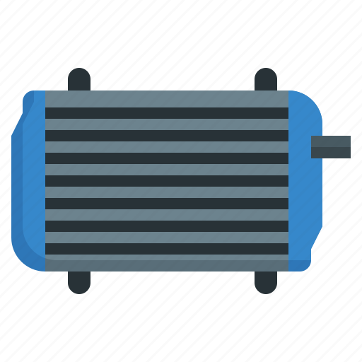 Radiator, car, construction, tools, parts, cooling icon - Download on Iconfinder