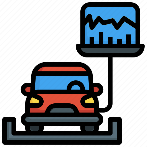 Diagnostic, industry, electric, car, electronics, vehicle icon - Download on Iconfinder
