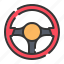 steering, wheel, control, car, vehicle 