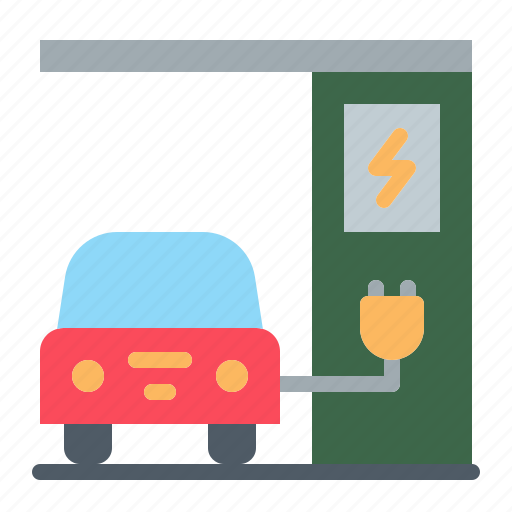 Electric, car, charger, electricity, energy icon - Download on Iconfinder