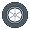wheel, alloy, car, vehicle, rubber