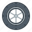wheel, alloy, car, vehicle, rubber 