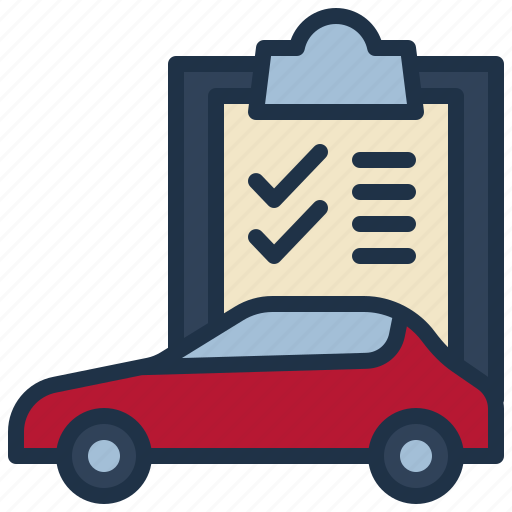 Car, check, list, service, garage icon - Download on Iconfinder