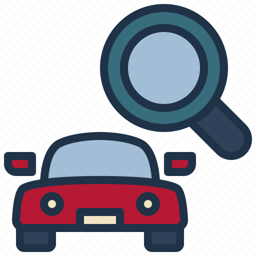 Car, service, search, find icon - Download on Iconfinder