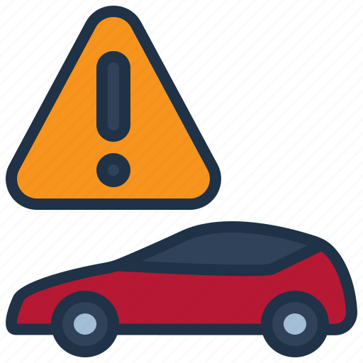 Car, sign, warning, exclamation, beware, service icon - Download on Iconfinder