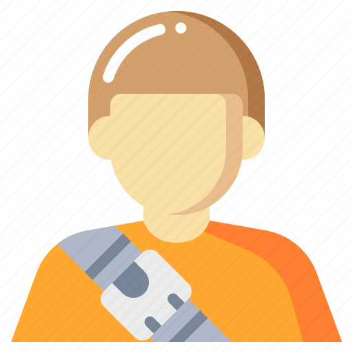 Belt, human, man, people, safety icon - Download on Iconfinder