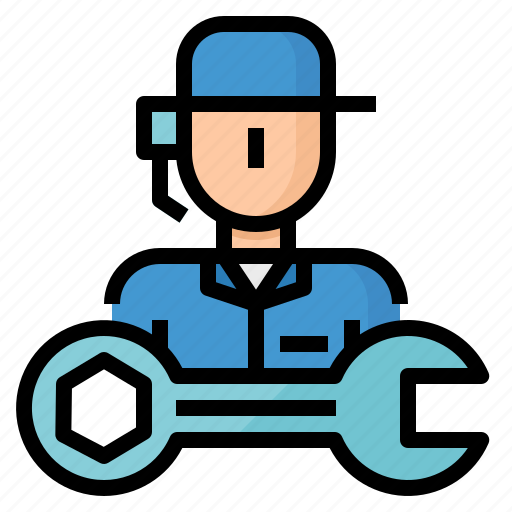 Avatar, car, mechanic, repair, service icon - Download on Iconfinder