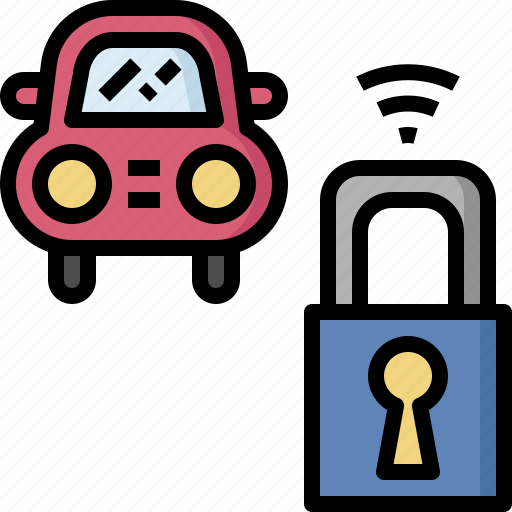 Automobile, car, key, lock, protection, security, service icon - Download on Iconfinder
