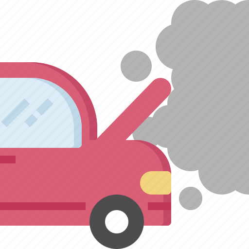 Accident, broken, car, fix, heat, service, smoke icon - Download on Iconfinder