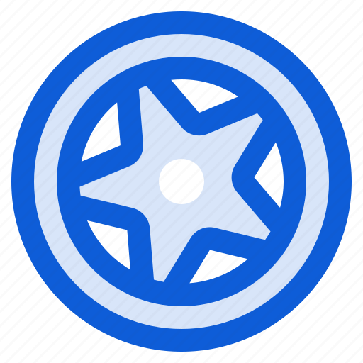 Car, wheel, tire, rim, automotive, vehicle icon - Download on Iconfinder