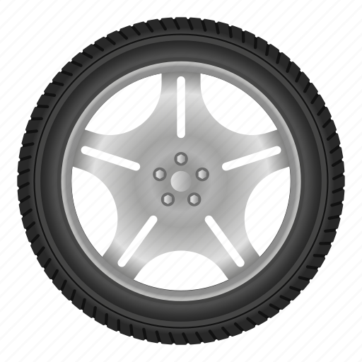 Auto, automobile, car, disk, road, tire, wheel icon - Download on Iconfinder