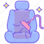 car seat, cleaning, seat, seat cleaning 