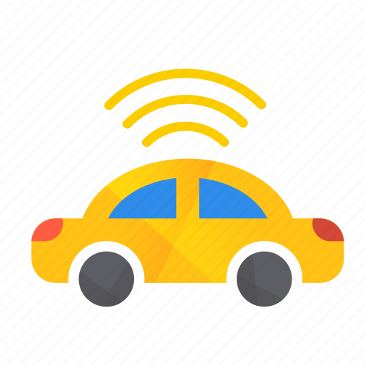Car, sensor, side, top, autonomous, self-drive icon - Download on Iconfinder