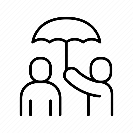Umbrella, kind, volunteer, love, care icon - Download on Iconfinder
