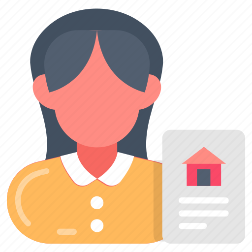 Real, estate, agent, sales, executive, property, manager icon - Download on Iconfinder