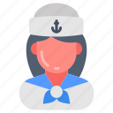 sailor, seaman, mariner, navy, woman, shipmate