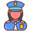 police, woman, patrolwoman, peace, officer, military, female, cop 