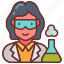 scientist, expert, researcher, scholar, chemist 