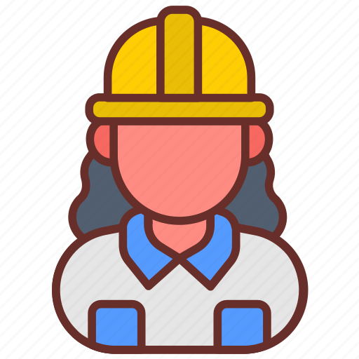 Engineer, civil, architecture, officer, forewoman, supervisor icon - Download on Iconfinder