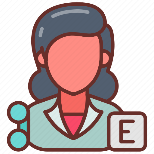 Optometrist, eye, specialist, care, vision, lady, doctor icon - Download on Iconfinder