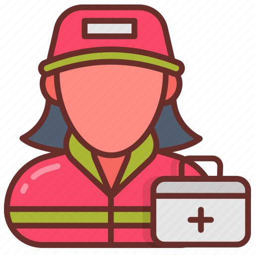 Paramedic, nurse, first, aid, medical, assistant, paramedical icon - Download on Iconfinder