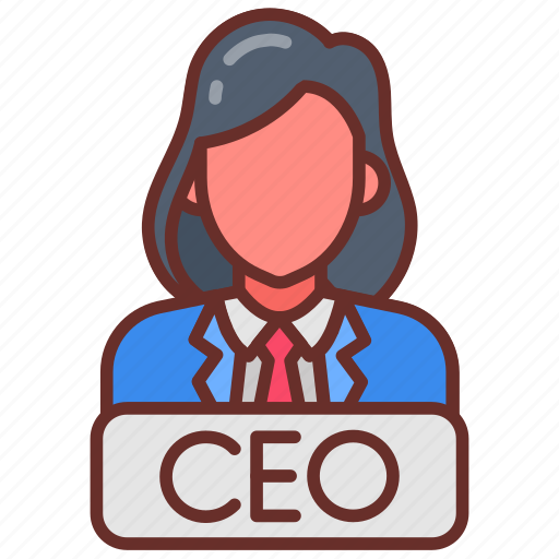 Ceo, director, female, executive, boss, administrator icon - Download on Iconfinder
