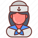 sailor, seaman, mariner, navy, woman, shipmate