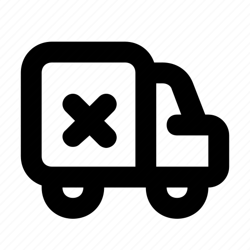 Cancel, trucking, delivery, shipping, logistics icon - Download on Iconfinder