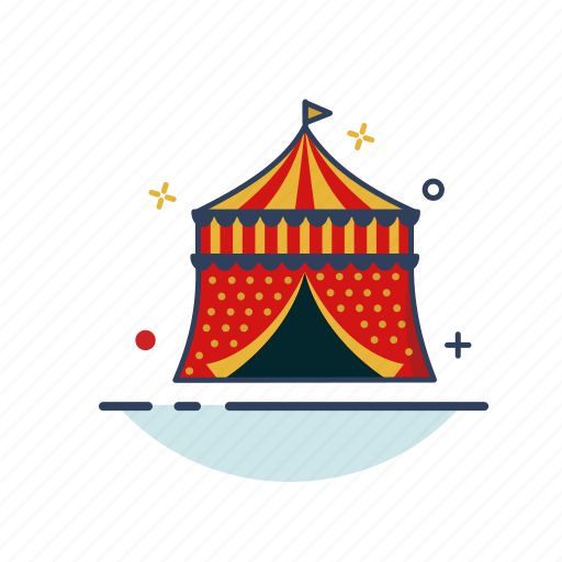 Carnaval, carnival, circus, entertainment, event, party, tent icon - Download on Iconfinder
