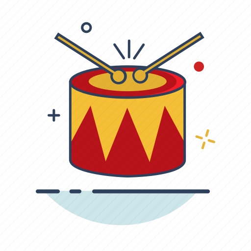 Carnaval, carnival, drumstick, instrument, percussion, show, sound icon - Download on Iconfinder