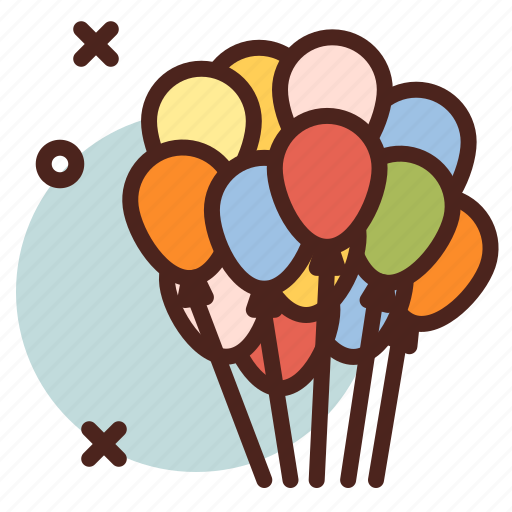 Balloons, circus, party icon - Download on Iconfinder