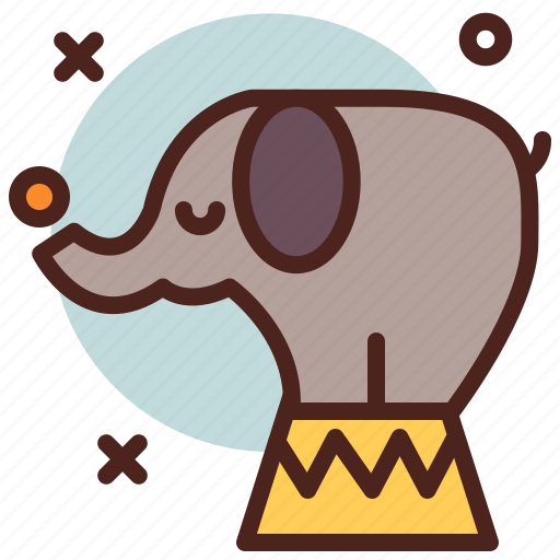 Circus, elephant, party icon - Download on Iconfinder
