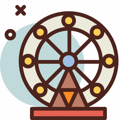Circus, ferris, party, wheel icon - Download on Iconfinder
