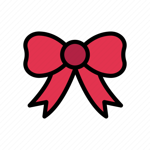 Bow, gift, present, ribbon, tie icon - Download on Iconfinder