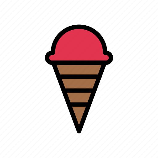 Cone, cream, delicious, ice, sweet icon - Download on Iconfinder