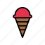 cone, cream, delicious, ice, sweet 