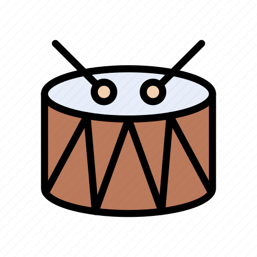 Carnival, drum, instrument, music, stick icon - Download on Iconfinder
