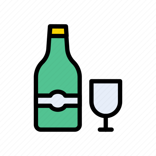 Alcohol, beer, drink, glass, wine icon - Download on Iconfinder