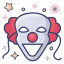 clown mask, evil joker, halloween, joker face, scary clown, scary joker 