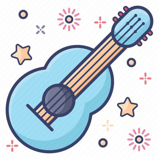 Acoustic, electric guitar, guitar, musical instrument, stringed instrument icon - Download on Iconfinder