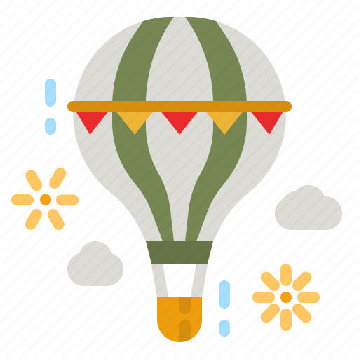 Balloon, trip, travel, hot, air icon - Download on Iconfinder