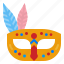 mask, accessory, carnival, costume, party 