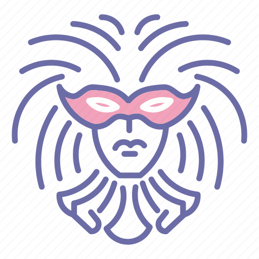Carnival, mask, costume, party, misterious icon - Download on Iconfinder